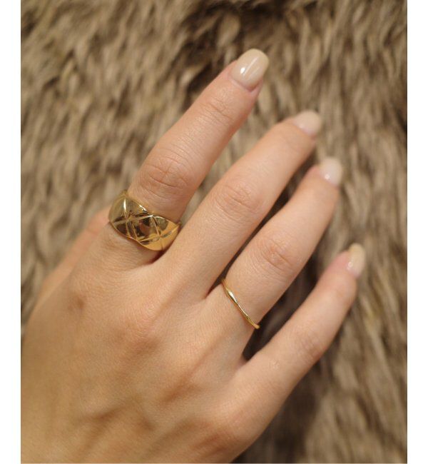 SLOBE IENA「SLOBE ワイドリング」|リング|