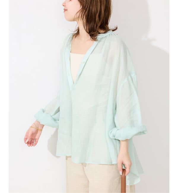 SLOBE IENA「ラミースキッパーシャツ」|シャツ・ブラウス|