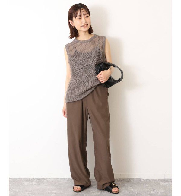 SLOBE IENA「《追加》フィブリルリラックスパンツ」|その他|