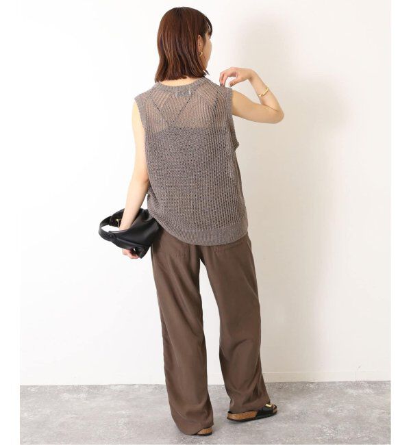 SLOBE IENA「《追加》フィブリルリラックスパンツ」|その他|