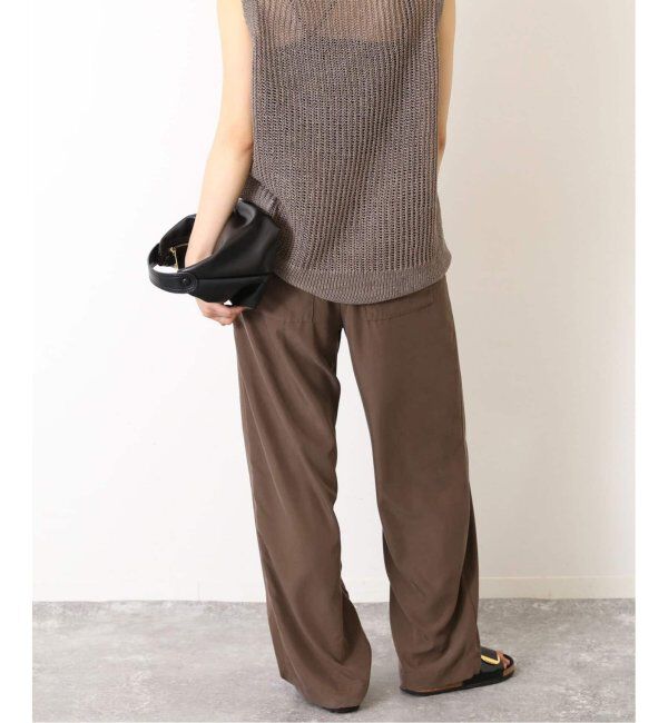 SLOBE IENA「《追加》フィブリルリラックスパンツ」|その他|
