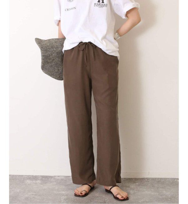 SLOBE IENA「《追加》フィブリルリラックスパンツ」|その他|