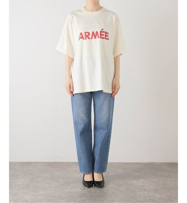 IENA LA BOUCLE「blurhms ROOTSTOCK/ブラームス ルーツストック PRINT Tシャツ BROOTS25S36D」|Tシャツ・カットソー|