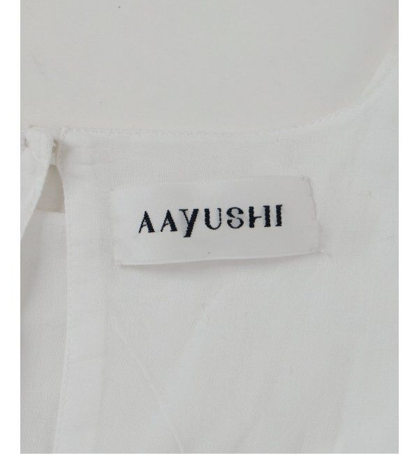 IENA「《追加》AAYUSHI/アユーシ ボリュームフレアハーフスリーブワンピース」|ワンピース|