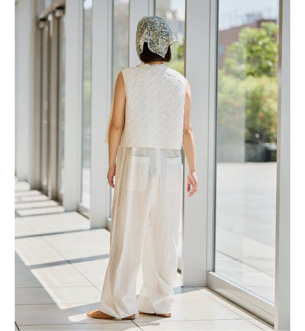 IENA LA BOUCLE「《追加》IENA LA BOUCLE カットワークレースオールインワン2」|オールインワン|