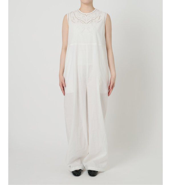 IENA LA BOUCLE「《追加》IENA LA BOUCLE カットワークレースオールインワン2」|オールインワン|