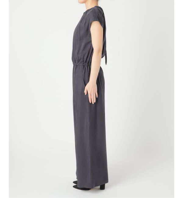 IENA「《追加3》キュプラギャザーネックオールインワン」|オールインワン|