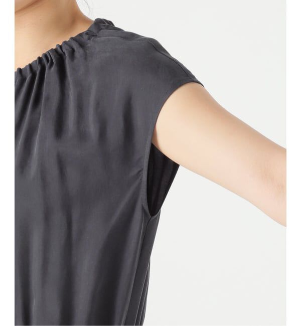 IENA「《追加3》キュプラギャザーネックオールインワン」|オールインワン|