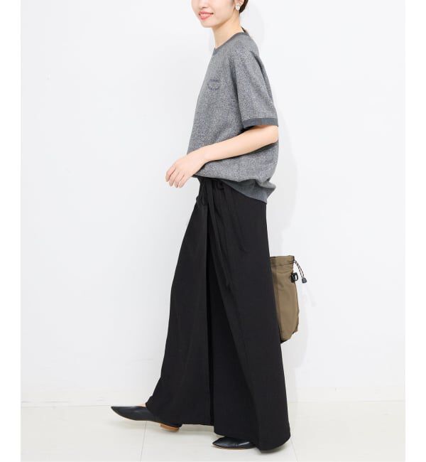 SLOBE IENA「《WEB限定/追加3》ラップジャージパンツ」|その他|