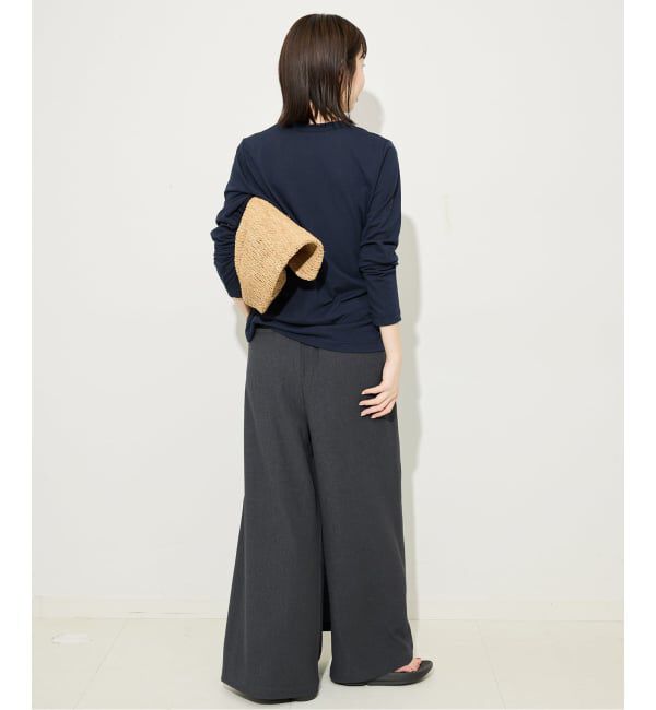 SLOBE IENA「《WEB限定/追加3》ラップジャージパンツ」|その他|