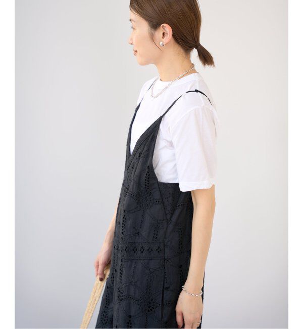 IENA「《WEB限定/追加6》レースオールインワン」|オールインワン|