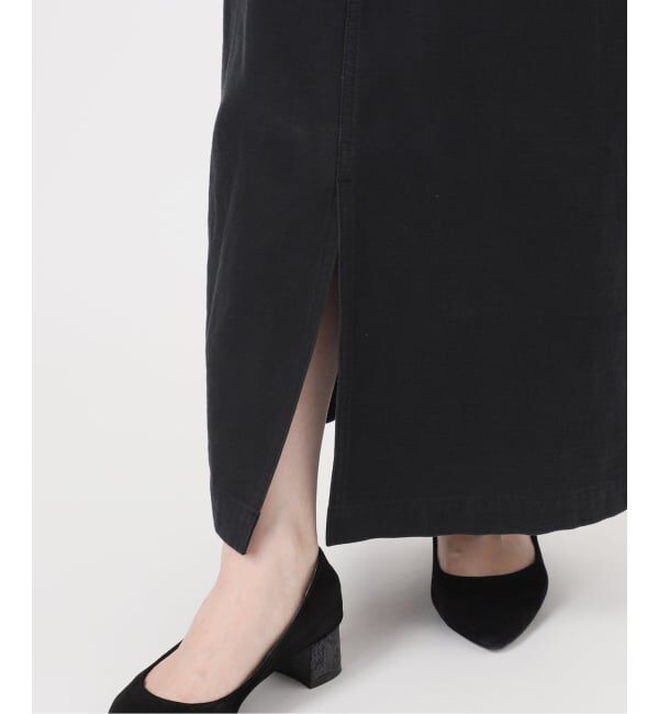 SLOBE IENA「《WEB限定/追加》ハイウエストジャンパースカート」|スカート|