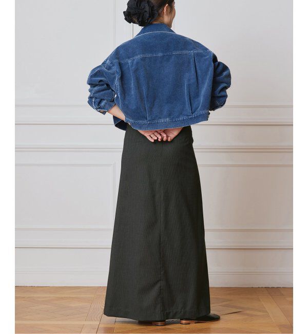 IENA LA BOUCLE「IENA LA BOUCLE インディゴコーデュロイブルゾン」|その他|