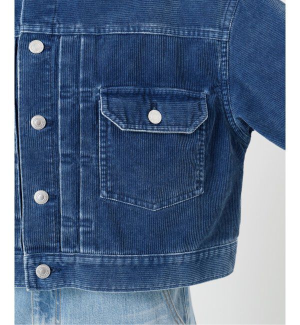 IENA LA BOUCLE「IENA LA BOUCLE インディゴコーデュロイブルゾン」|その他|