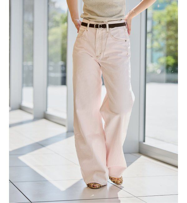 IENA LA BOUCLE「AGOLDE/エーゴールドイー LOW CURVE JEAN IN COSMOS」|デニム|