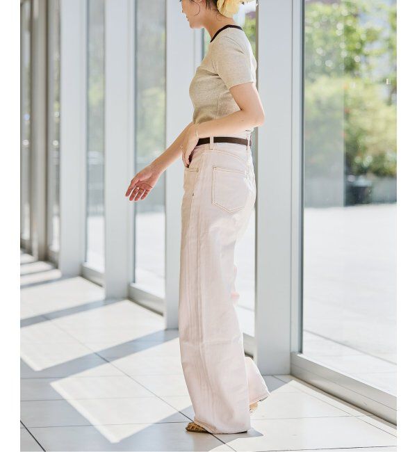 IENA LA BOUCLE「AGOLDE/エーゴールドイー LOW CURVE JEAN IN COSMOS」|デニム|