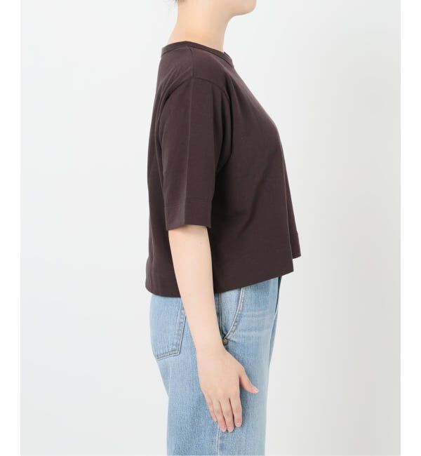 IENA「《WEB限定/追加》クロップドTシャツ」|Tシャツ・カットソー|