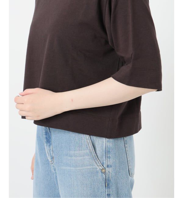 IENA「《WEB限定/追加》クロップドTシャツ」|Tシャツ・カットソー|