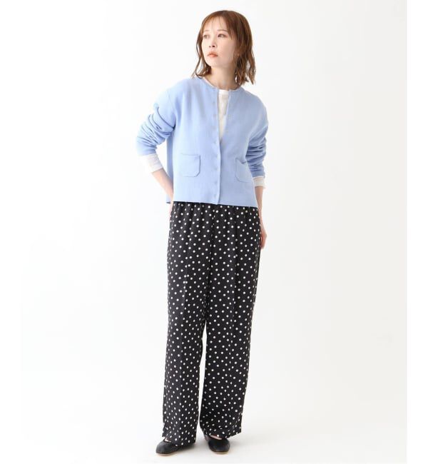 SLOBE IENA「《WEB限定/追加2》プリントサテンイージーパンツ」|その他|