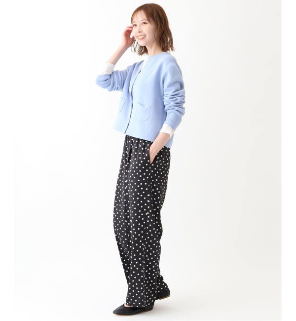 SLOBE IENA「《WEB限定/追加2》プリントサテンイージーパンツ」|その他|