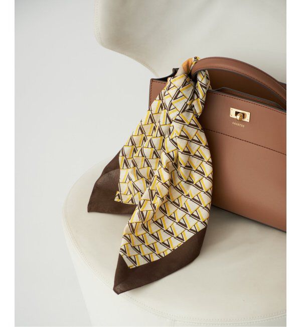 VERMEIL par iena「《追加・一部店舗限定》VERMEIL ロゴバンダナ」|その他|ベージュ