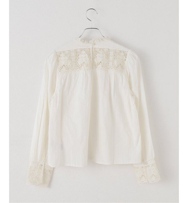 IENA LA BOUCLE「ULLA JOHNSON/ウラ ジョンソン comelia long sleeve ブラウス PF250249」|シャツ・ブラウス|