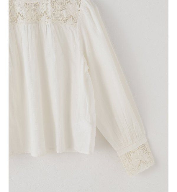 IENA LA BOUCLE「ULLA JOHNSON/ウラ ジョンソン comelia long sleeve ブラウス PF250249」|シャツ・ブラウス|