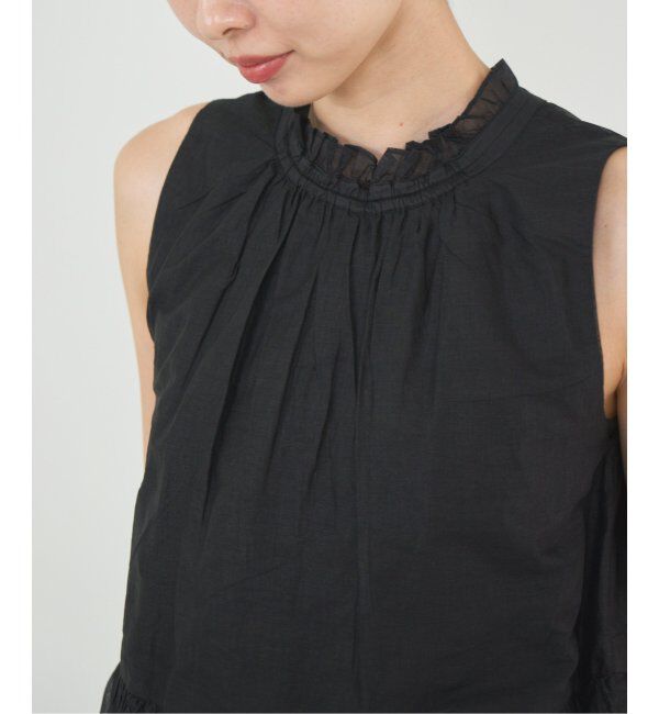 IENA「MARILYN MOON/マリリンムーン Sheer gather OP ワンピース」|ワンピース|