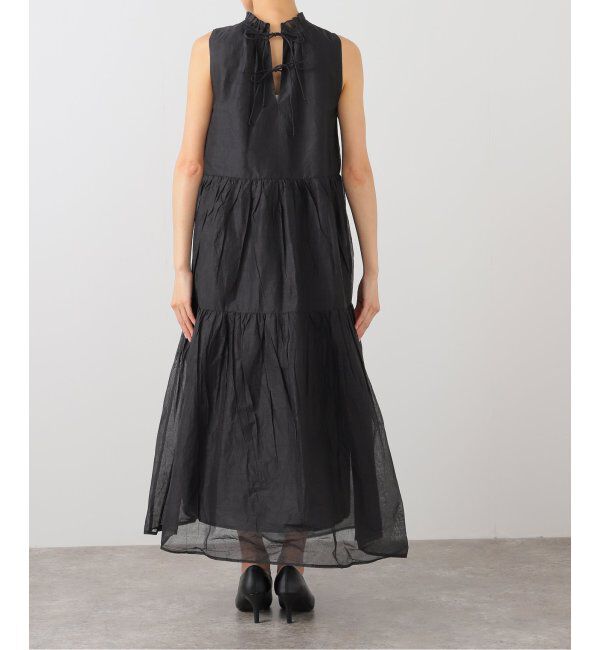 IENA「MARILYN MOON/マリリンムーン Sheer gather OP ワンピース」|ワンピース|