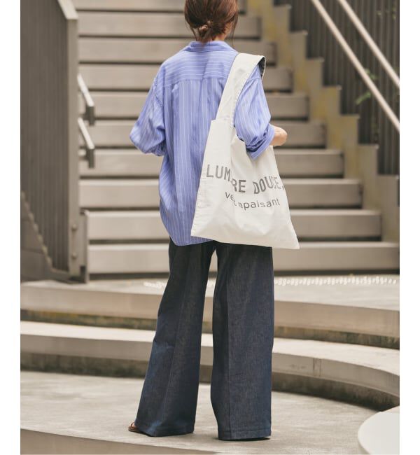 IENA「《WEB限定追加》IENA BLANC COTTON BAG」|トートバッグ|