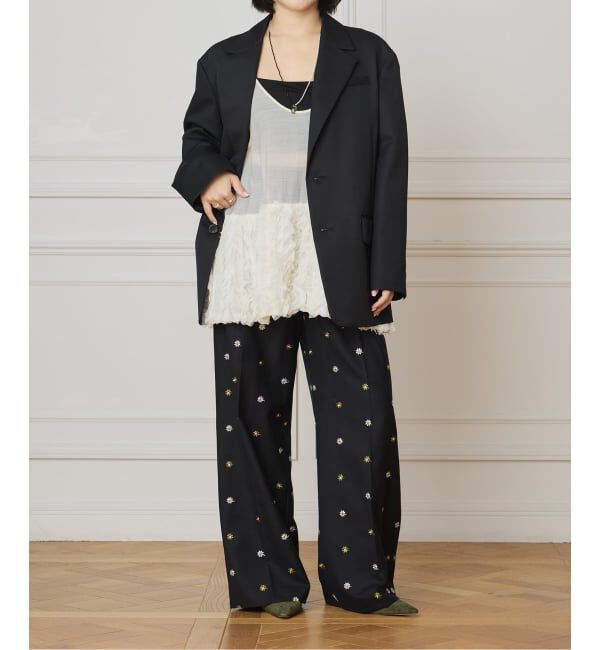 IENA LA BOUCLE「IENA LA BOUCLE フリルチュニック」|チュニック|