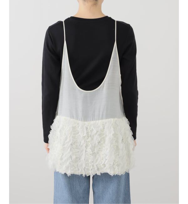 IENA LA BOUCLE「IENA LA BOUCLE フリルチュニック」|チュニック|