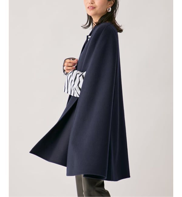 VERMEIL par iena「リバーマント」|ポンチョ・ケープ|