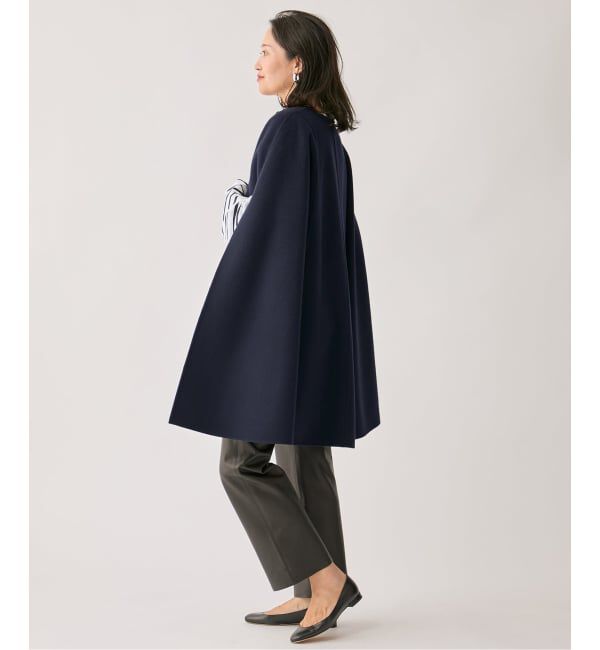 VERMEIL par iena「リバーマント」|ポンチョ・ケープ|