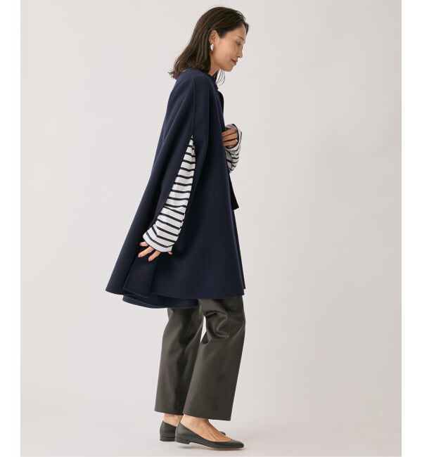 VERMEIL par iena「リバーマント」|ポンチョ・ケープ|