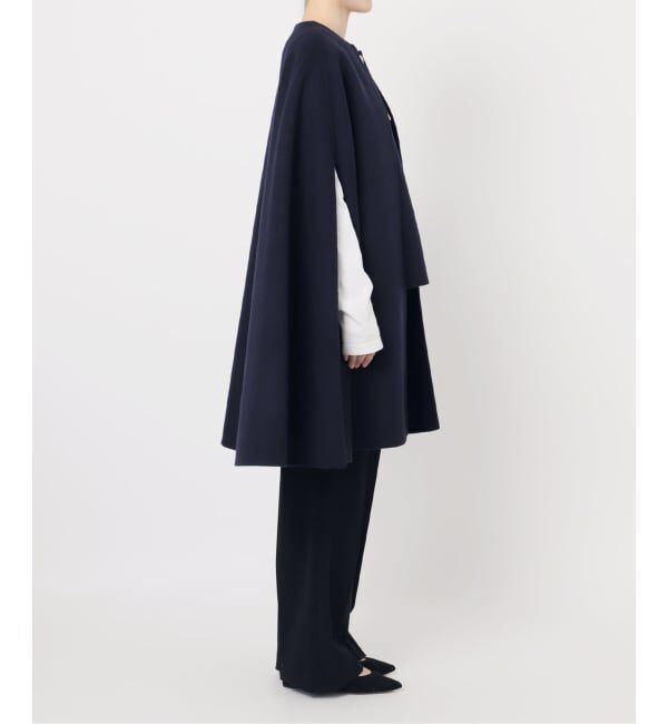 VERMEIL par iena「リバーマント」|ポンチョ・ケープ|