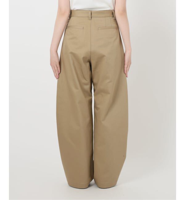 IENA LA BOUCLE「IENA LA BOUCLE ハイカウントツイルバレルパンツ」|その他|