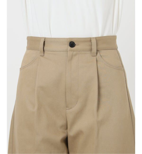 IENA LA BOUCLE「IENA LA BOUCLE ハイカウントツイルバレルパンツ」|その他|