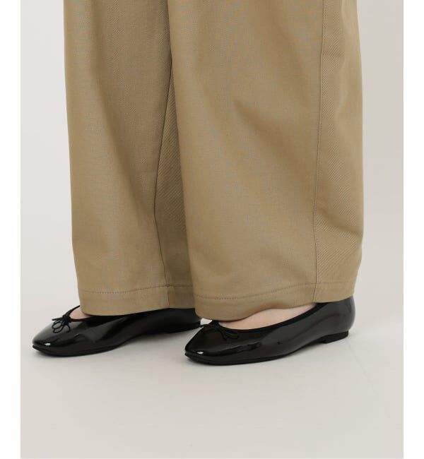 IENA LA BOUCLE「IENA LA BOUCLE ハイカウントツイルバレルパンツ」|その他|