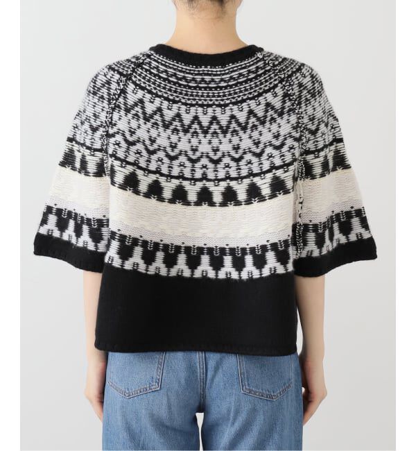 IENA「PIUMAカシミヤジャガードニット」|ニット・セーター|