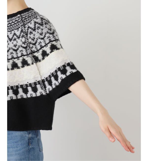 IENA「PIUMAカシミヤジャガードニット」|ニット・セーター|