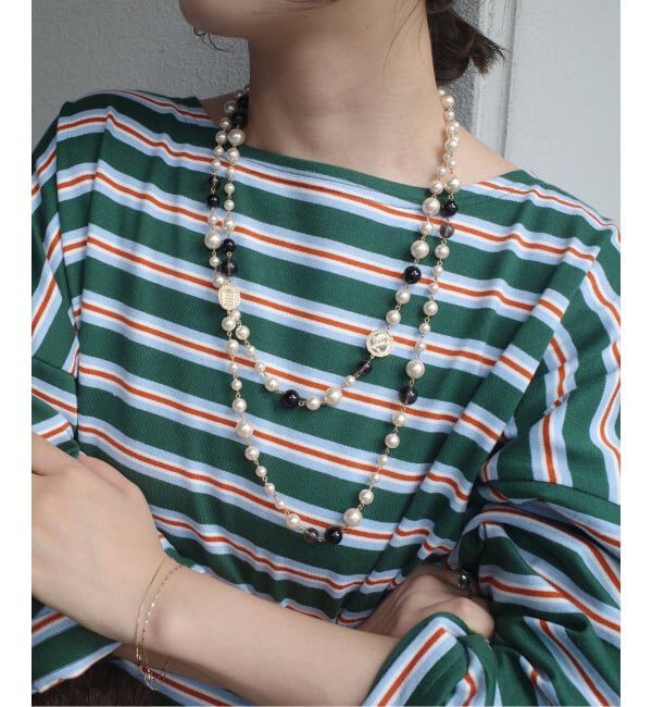 SLOBE IENA「SLOBE パールチェーンMIXネックレス」|ネックレス|