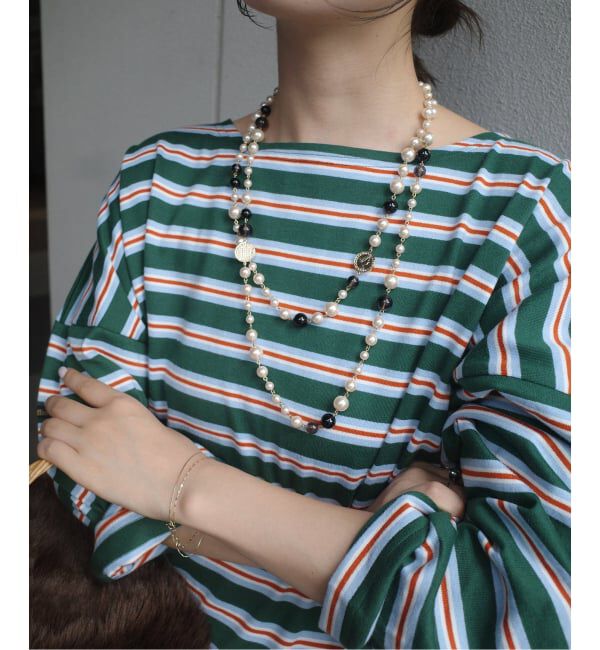 SLOBE IENA「SLOBE パールチェーンMIXネックレス」|ネックレス|