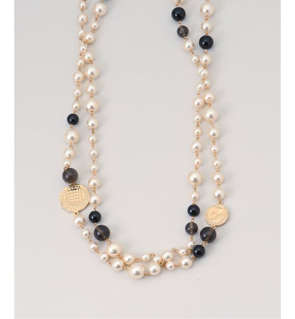 SLOBE IENA「SLOBE パールチェーンMIXネックレス」|ネックレス|