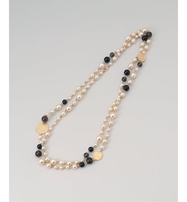 SLOBE IENA「SLOBE パールチェーンMIXネックレス」|ネックレス|