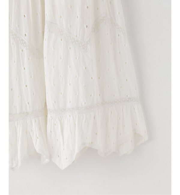 IENA「venit/ヴェニット レーススカート VEC-5534-B」|スカート|