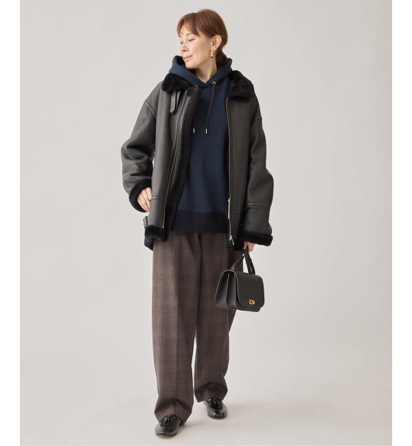 VERMEIL par iena「Loopwheel fleece フーディー」|パーカー|