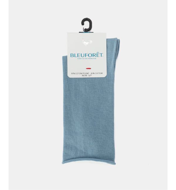 IENA「BLEU FORET/ブルーフォレ COTTON SOCKS 靴下 6594」|ソックス|ブルー