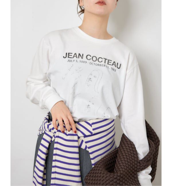 IENA「THE CULTURE CODE &times; Jean Cocteau 別注 LS Tシャツ」|Tシャツ・カットソー|