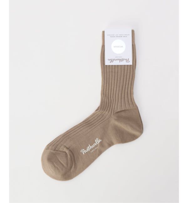 IENA LA BOUCLE「PANTHERELLA/パンセレラ ソックス wool soxs W796」|ソックス|ベージュ